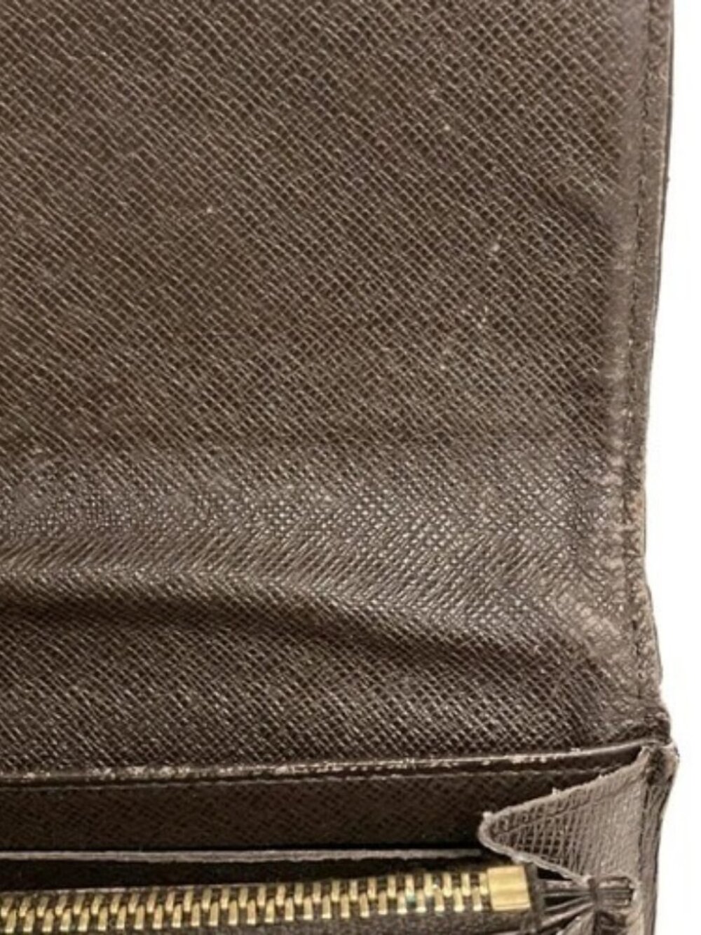 LOUIS VUITTON Portefeuil Sistine N61747 Ebene Damier - CA2150 Long Wallet - Picture 13 of 15